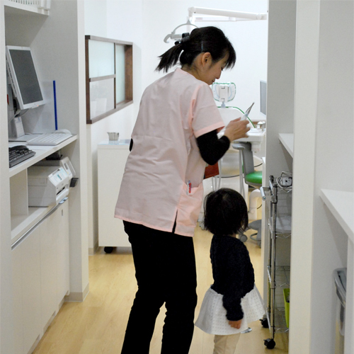 お名前が呼ばれました!少し緊張?!